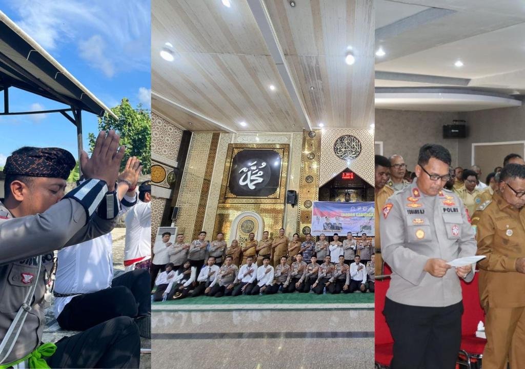 Sinergitas Antara Pemerintah dan TNI-Polri Terjalin dalam Ibadah Gabungan di Sorong Selatan