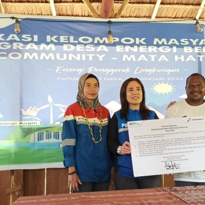 PT Pertamina Hulu Energi Hadirkan PLTS Di Kampung Malasigi