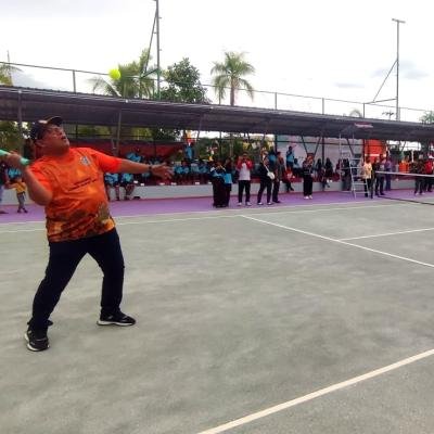 Tingkatkan Minat Dan Bakat Siswa, PJ Gubernur Resmikan Lapangan Tenis SMK Negeri 3 Sorong