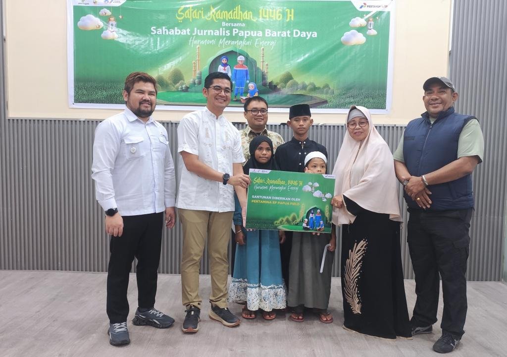 PT Pertamina EP Papua Field Gelar Santunan Anak Yatim & Safari Ramadhan Bersama Insan Pers