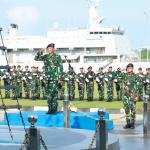 Ir Koarmada III Pimpin Upacara 17-an, Tegaskan Integritas dan Disiplin Prajurit TNI