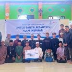 Pesantren Alam Inspirasi Menerima Bantuan Beasiswa dari Zurich Syariah Lewat Rumah Zakat