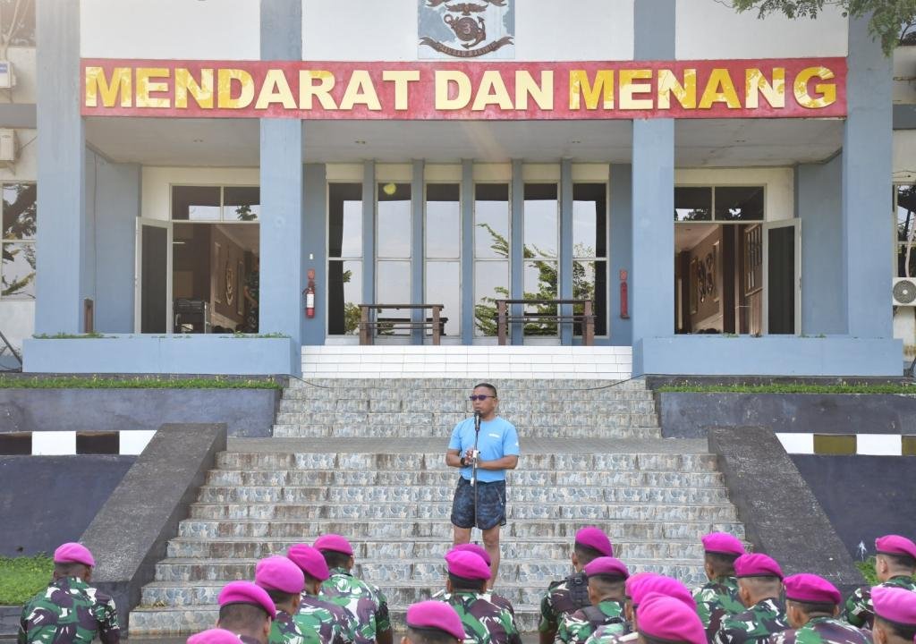 Minimalisir Pelanggaran, Wadan Pasmar 3 Berikan Pengarahan Kepada Prajurit