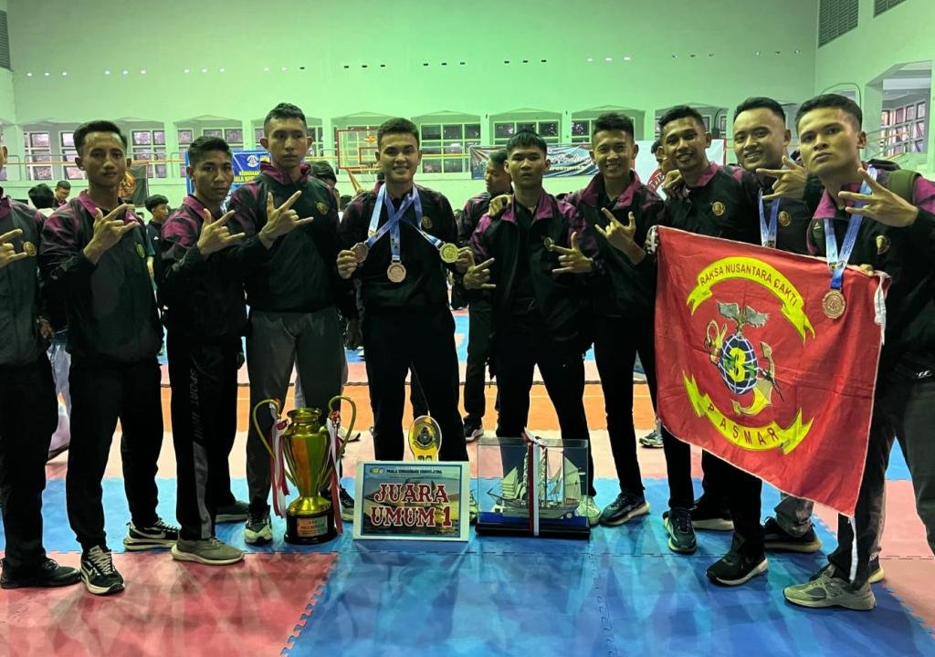 Banggakan Korps Marinir, Atlet Karate Pasmar 3 Raih Lima Medali di Kejuaraan Karate Nasional Piala Komandan Kodiklatal Tahun 2025