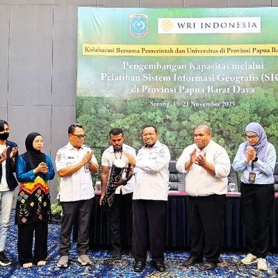 Pemerintah Provinsi PBD Gandeng WRI dan Universitas Kembangkan Kompetensi SIG