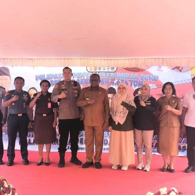 Polres Merauke Pastikan Penjualan Beras Subsidi Tidak Melewati HET