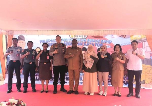 Polres Merauke Pastikan Penjualan Beras Subsidi Tidak Melewati HET