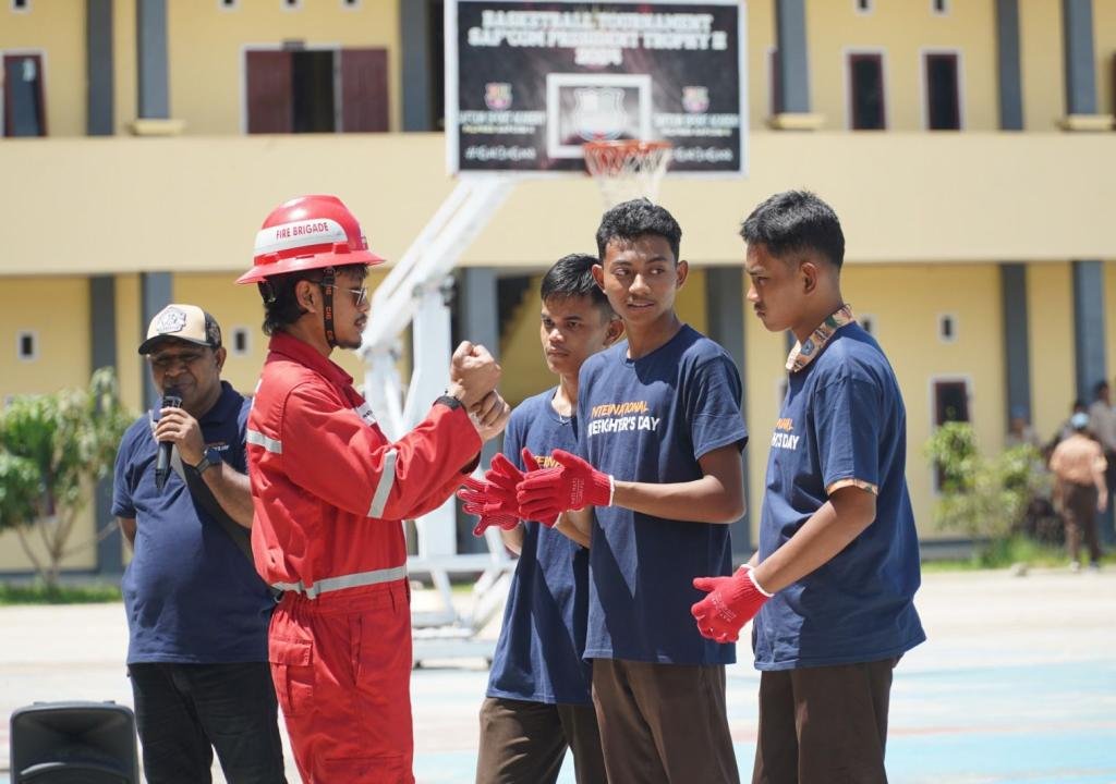 Maknai Hari Pemadam Kebakaran Internasional, Kilang Kasim Lakukan Edukasi untuk Kalangan Muda