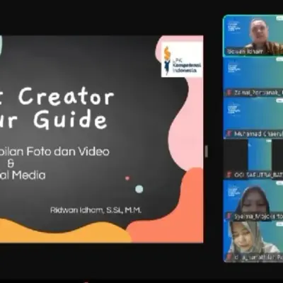 Kemenpar Bekali Pemandu Wisata dengan Pelatihan Konten Kreator