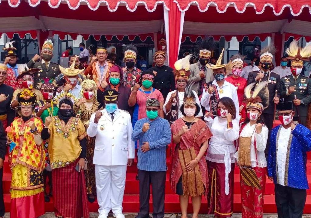 Upacara HUT RI Ke-75 Berlangsung Hikmat dan Lancar