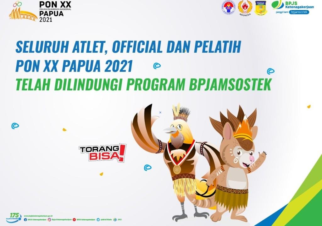 Cedera Saat Bertanding, Perawatan 58 Atlet PON XX Ditanggung BPJAMSOSTEK