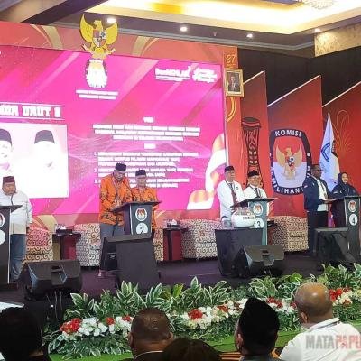 KPU Merauke Gelar Debat Publik Kedua