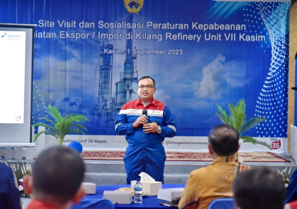 Direktur Teknis Kepabeanan Bea Cukai Kunjungi Kilang RU VII Kasim