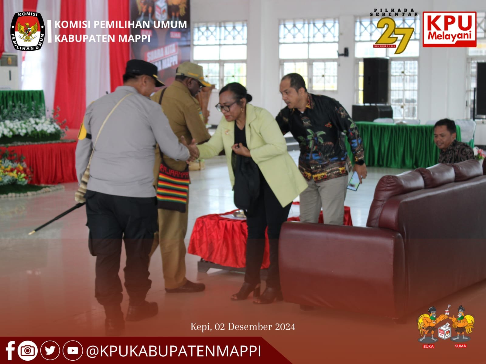 KPU Tuntaskan Pleno Kabupaten Mappi