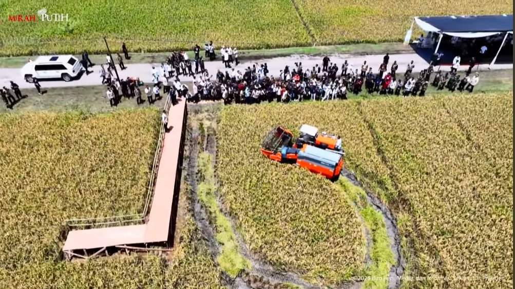 Stok Beras Tembus 3 Juta Ton! Mentan Puji Kebijakan Prabowo: “169 Hari yang Mengubah Nasib Petani!”