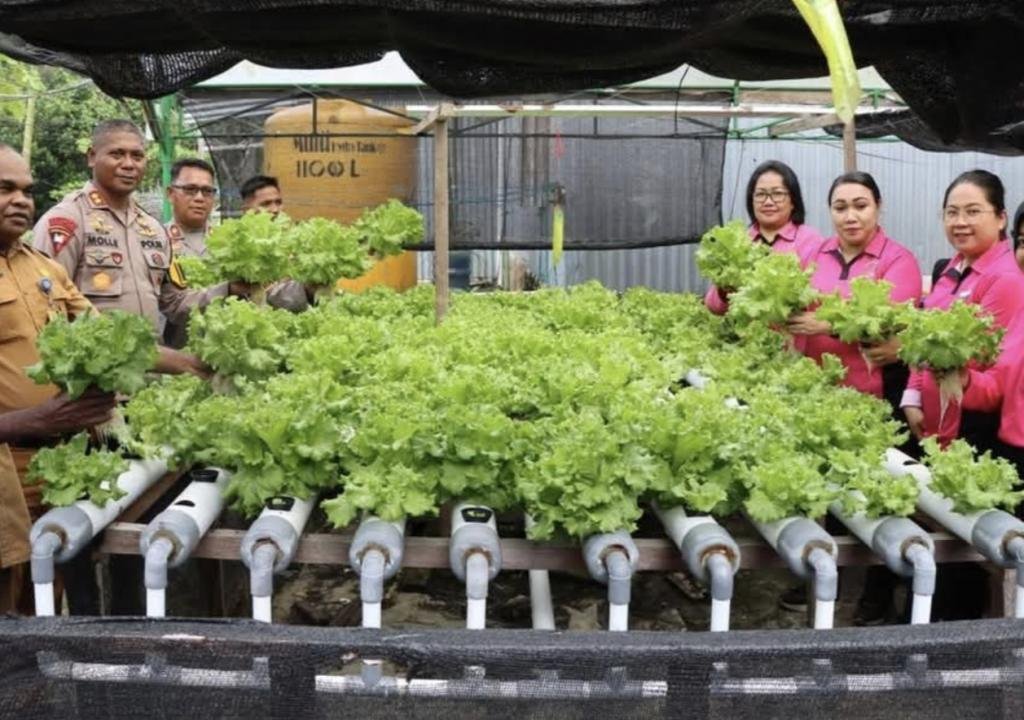 Bhayangkari Polres Sorsel Gaungkan Program Pekarangan Pangan Lestari, Dukung Ketahanan Pangan dan MBG