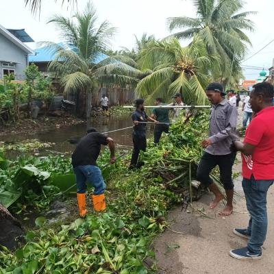 BWS turunkan tim bersihkan drainase di Merauke cegah banjir