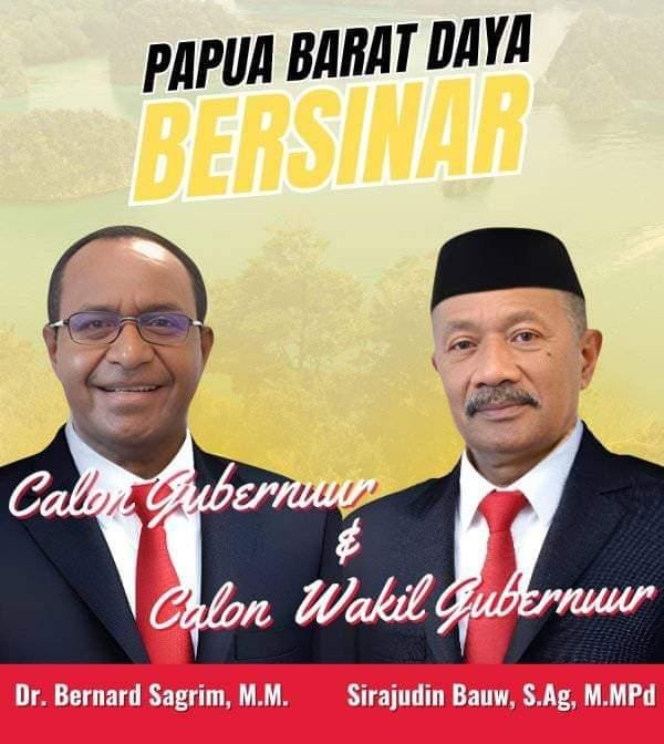 Paslon PBD Bernard - Sirajudin.