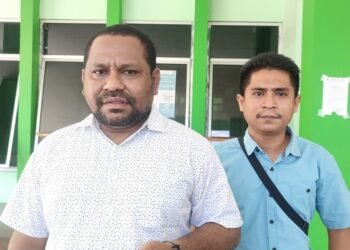 Ketua BAWASLU Papua Barat Daya Farli Sampetoding Rego.