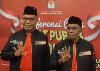 Paslon 'JOIN' nomor urut 4 Pilkada Papua Barat Daya 2024