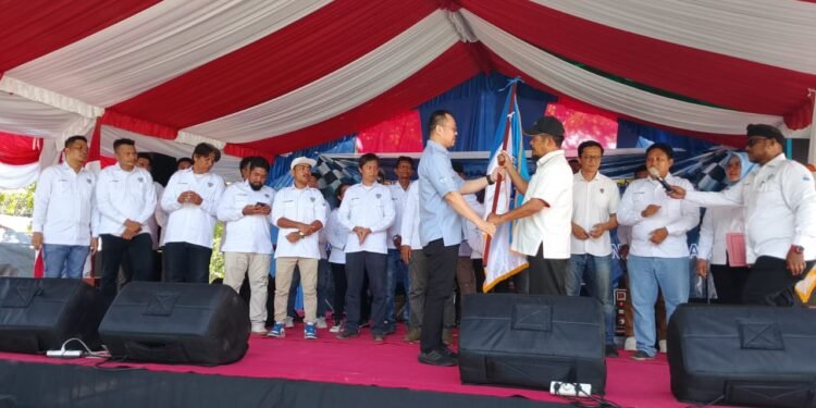 Penyerahan Bendera Pataka IMI Papua Barat Daya