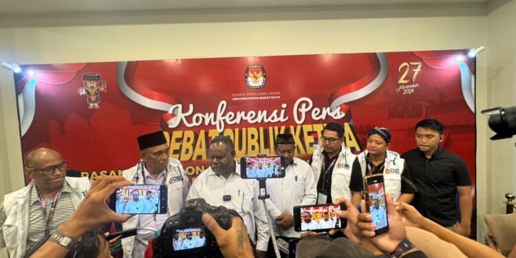 Paslon Cagub dan Cawagub PBD nomor urut 3, Elisa Kambu dan Ahmad Nausrau 'ESA'