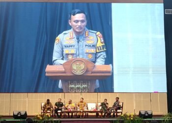 Kapolres Sorong Kota Happy Perdana Yudianto Deklarasi Kampanye Damai Calon Walikota Sorong dan Seluruh Stakeholder