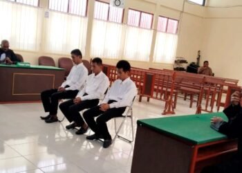 3 terdakwa perkara tambang emas ilegal Kabupaten Tambrauw jalani sidang tuntutan