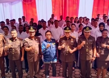 Kajati Papua Barat Muhammad Syarifuddin, S.H., M.H beserta rombongan tinjau langsung peserta seleksi masuk kejaksaan